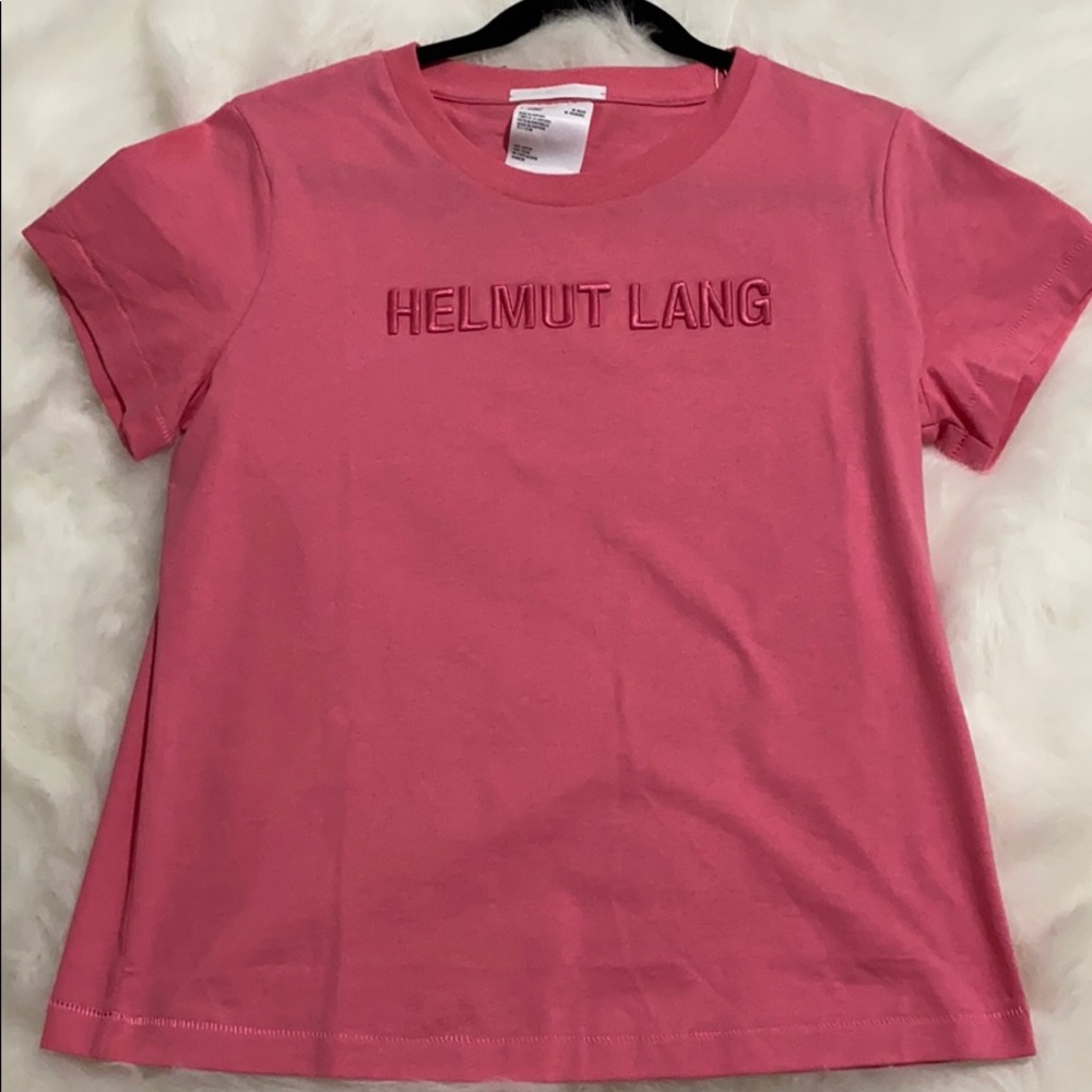 Helmut land pink t shirt
